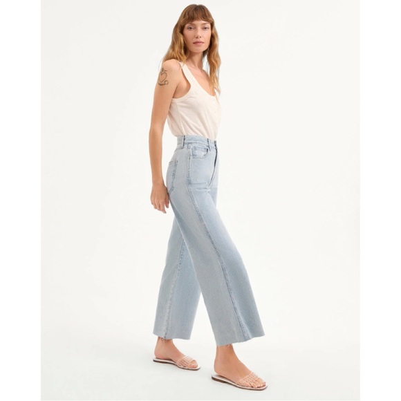NWT Veronica Beard Taylor Wide Leg Jeans size 27 - Picture 3 of 5